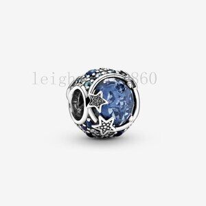 Pandora Celestial Blue Sparkling Stars Charm